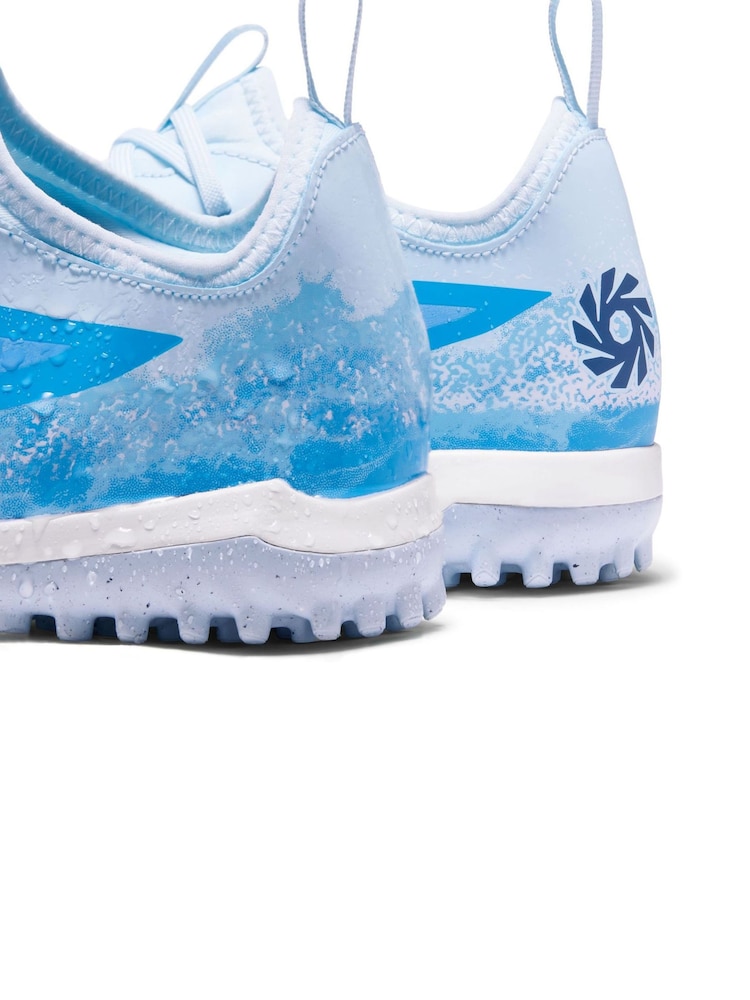 Nike Blue Jr. Phantom 6 Low Academy Erling Haaland Turf Football Boots - Image 8 of 8