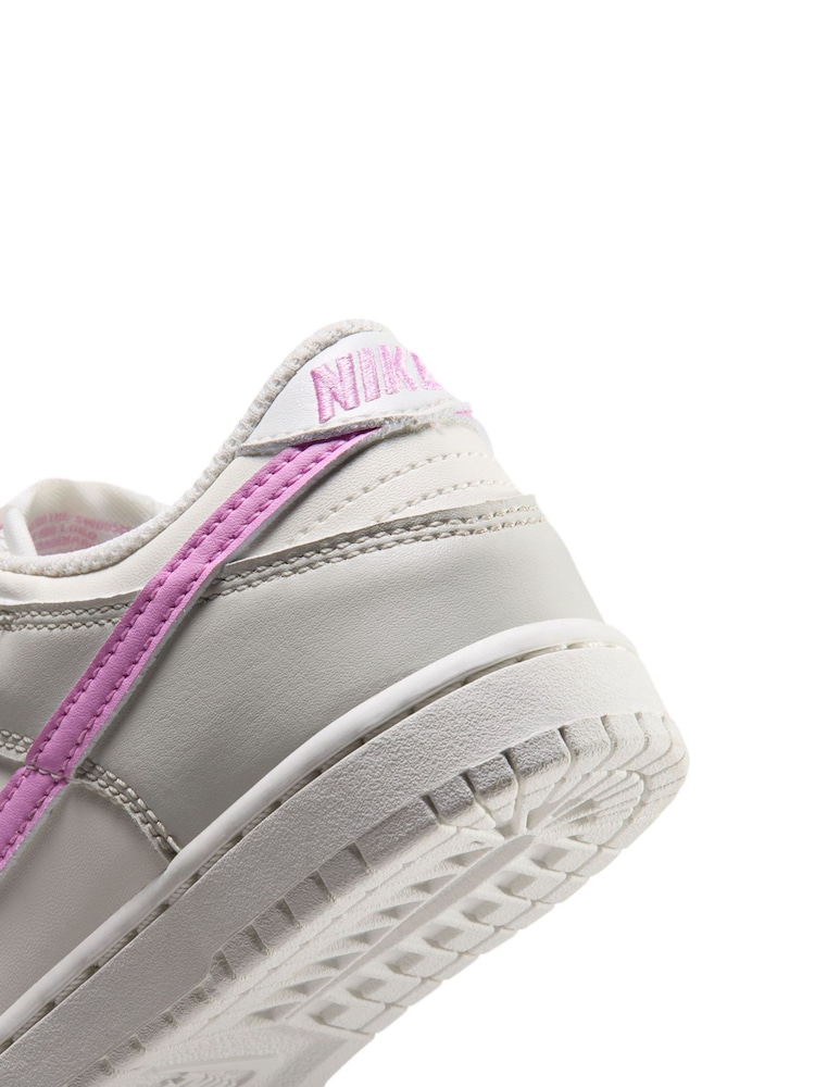 Nike Natural Pink Junior Dunk Low Trainers - Image 7 of 7 Nike Natural Pink Junior Dunk Low Trainers - Image 7 of 7