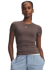 Under Armour Brown Motion Fitted T-Shirt - Image 1 of 3