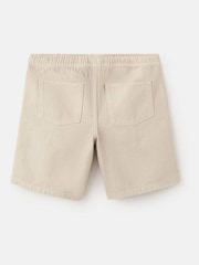 Mango Nude Drawstring Denim Shorts - Image 2 of 3