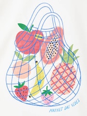 Mango White Sleeveless T-Shirt - Image 3 of 4