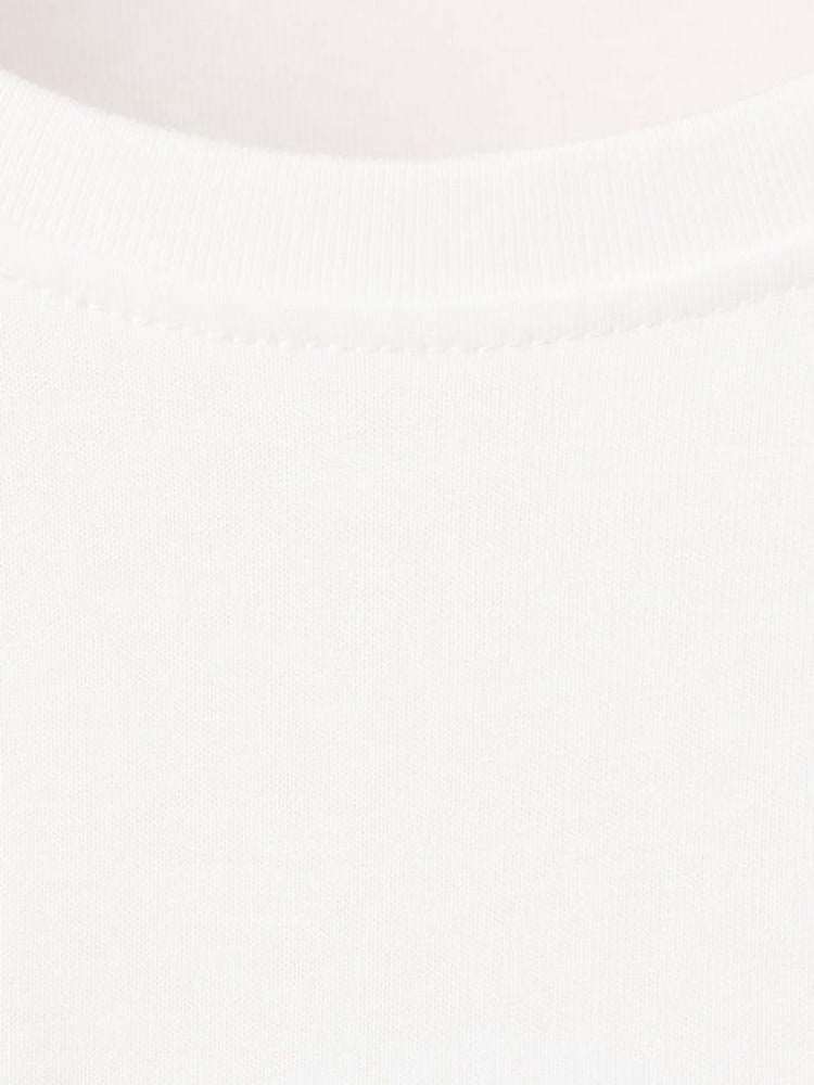 Mango White Sleeveless T-Shirt - Image 4 of 4