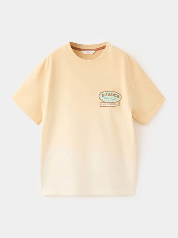 Mango Nude Tie Dye T-Shirt - Image 1 of 3