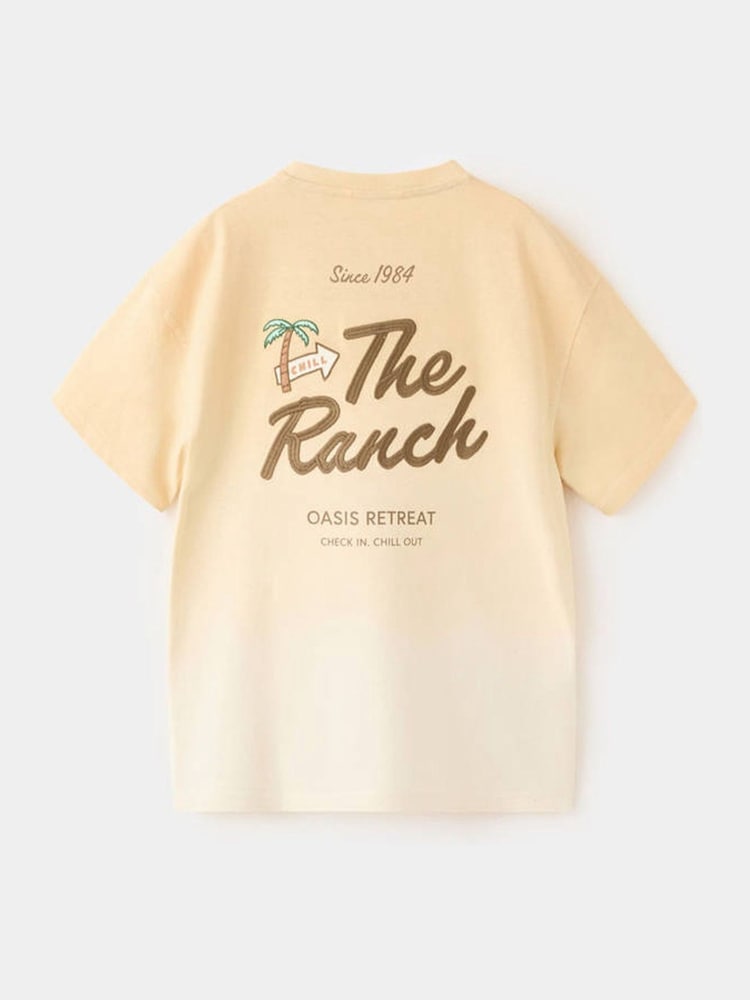 Mango Nude Tie Dye T-Shirt - Image 2 of 3