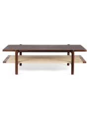 The Conran Shop Walnut Pagoda Coffee Table - Image 1 of 3