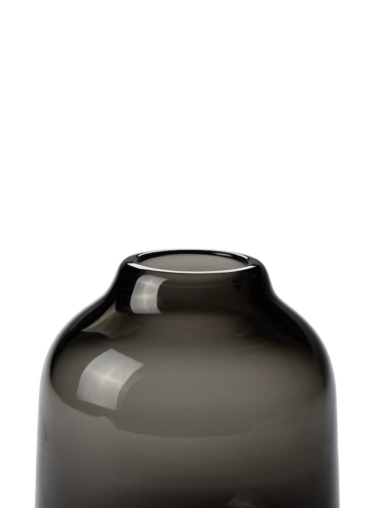 The Conran Shop Smoke Grey Pod Vase 13.5cm - Image 2 of 2