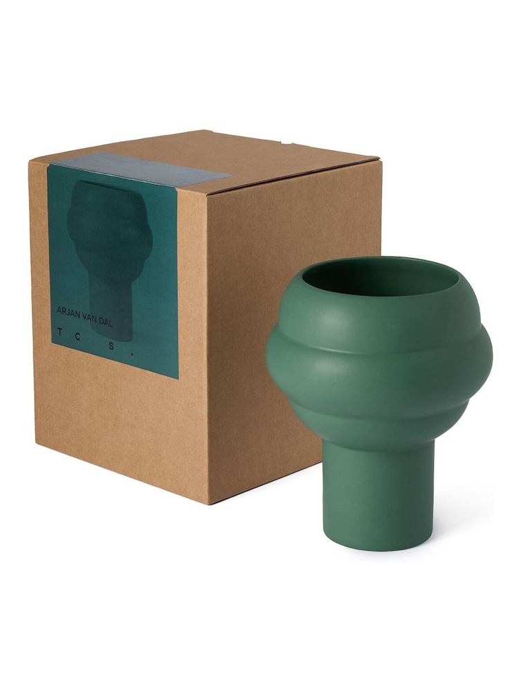 The Conran Shop Forest Green Tree Vase - Image 6 of 6 The Conran Shop Forest Green Tree Vase - Image 6 of 6