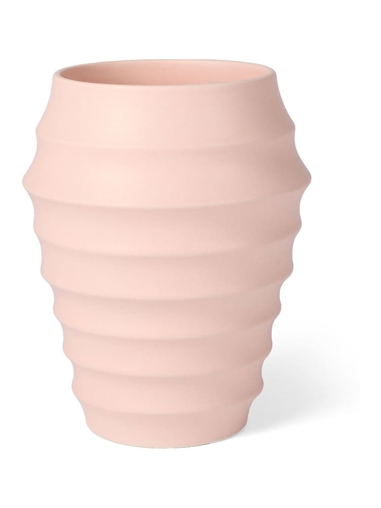 The Conran Shop Plaster Pink Beehive Vase - Image 1 of 3