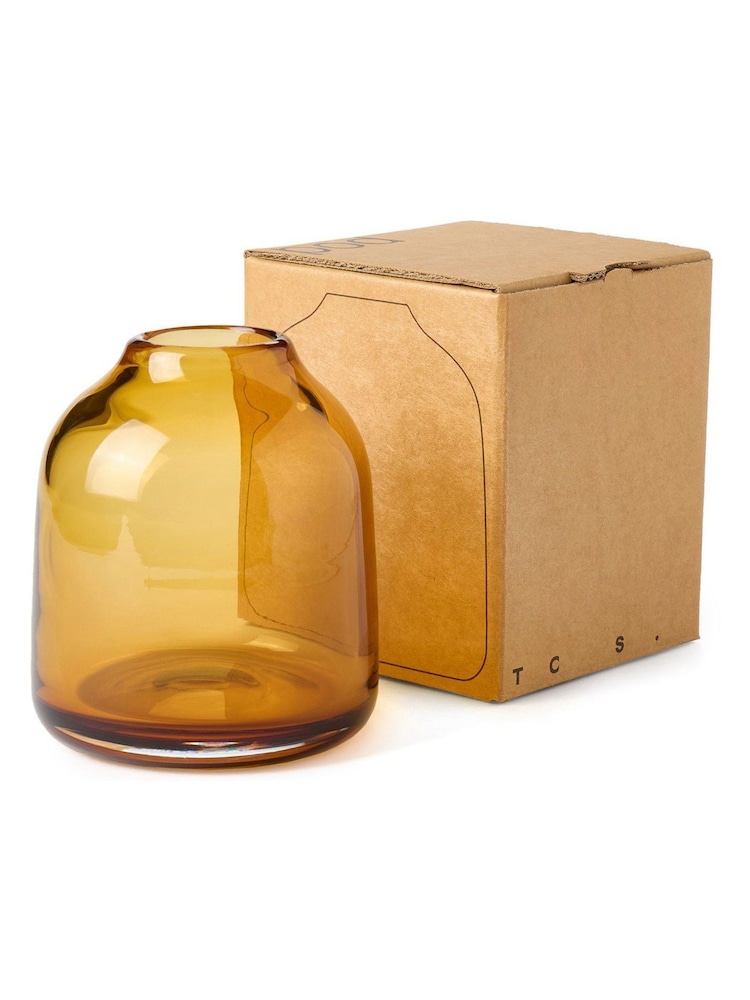 The Conran Shop Amber Pod Vase 21cm - Image 3 of 3