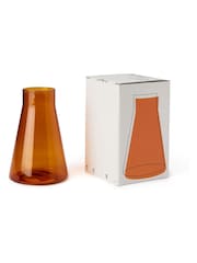 The Conran Shop Amber Conical Flask - Image 3 of 3