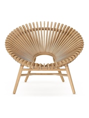 The Conran Shop Oak Iris Lounge Chair - Image 1 of 6