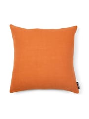The Conran Shop Orange Pieces Solitary Flower Cushion 50 x 50cm - Image 2 of 4