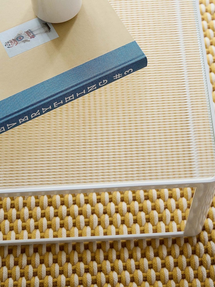 The Conran Shop White Aspect Coffee Table 90cm - Image 2 of 6