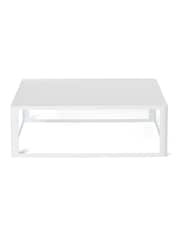 The Conran Shop White Aspect Coffee Table 90cm - Image 6 of 6
