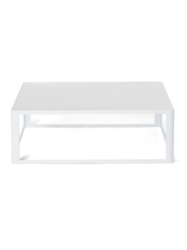 The Conran Shop White Aspect Coffee Table 90cm - Image 6 of 6