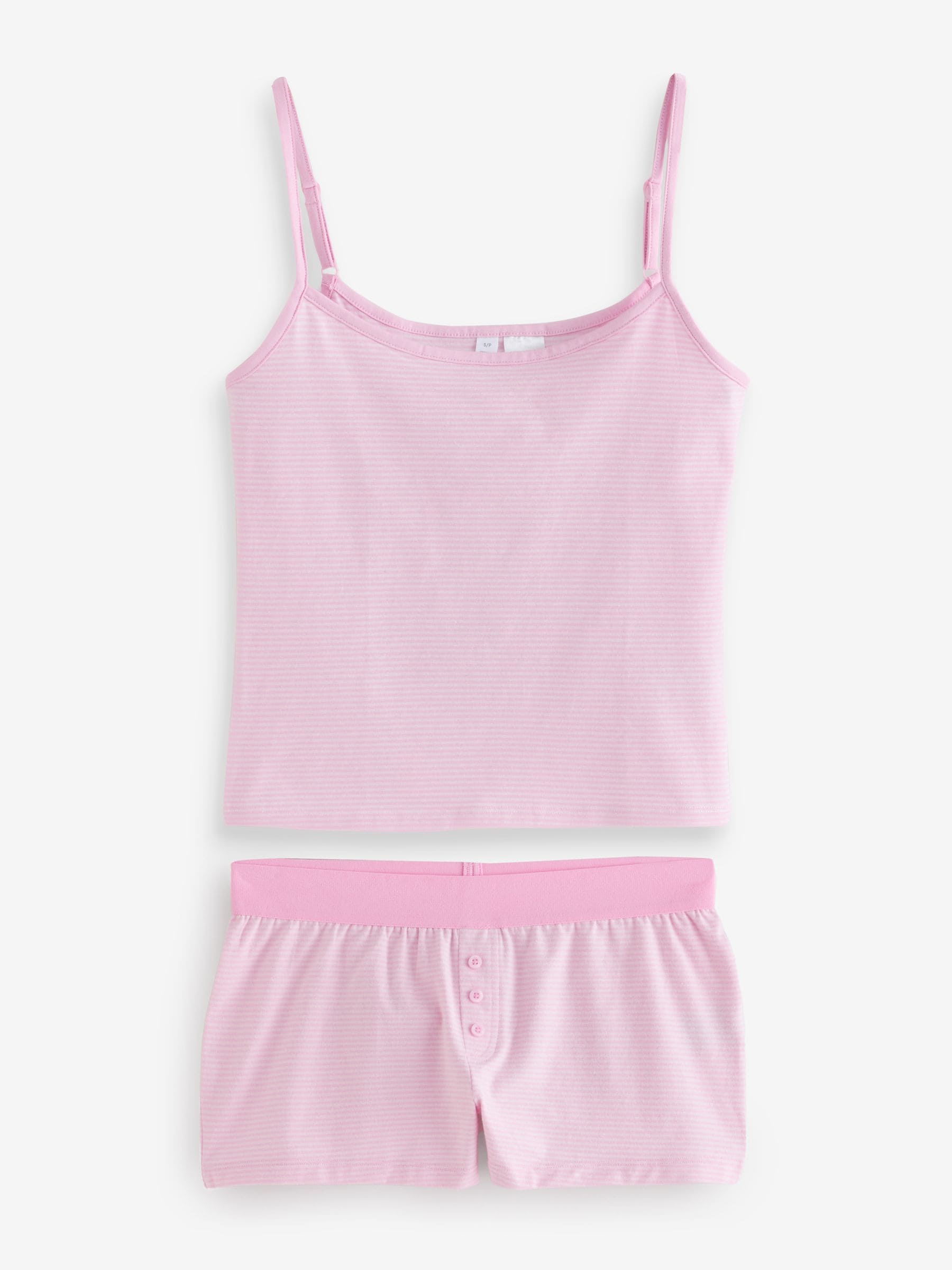 Buy Cotton On Pink Dreamy Floral Soft Longline Cami & Boyshorts