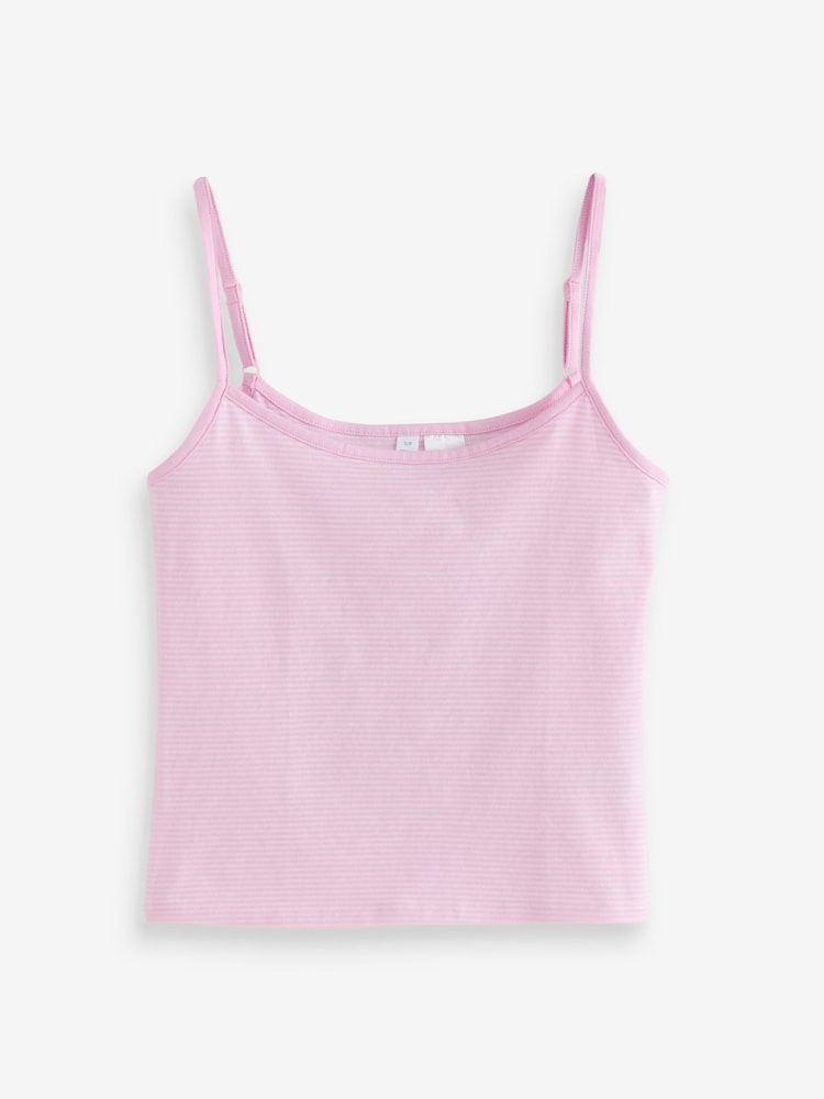 Cotton On Pink Dreamy Floral Soft Longline Cami & Boyshorts Set - Image 2 of 3