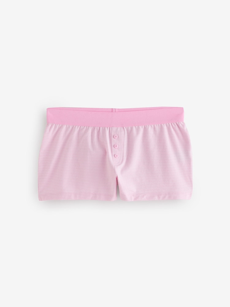 Cotton On Pink Dreamy Floral Soft Longline Cami & Boyshorts Set - Image 3 of 3