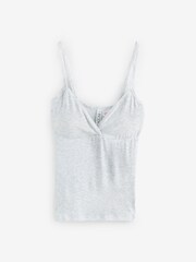 Cotton On Grey Airy Soft Triangle Cami/Roll Waist Joggers - Image 6 of 7