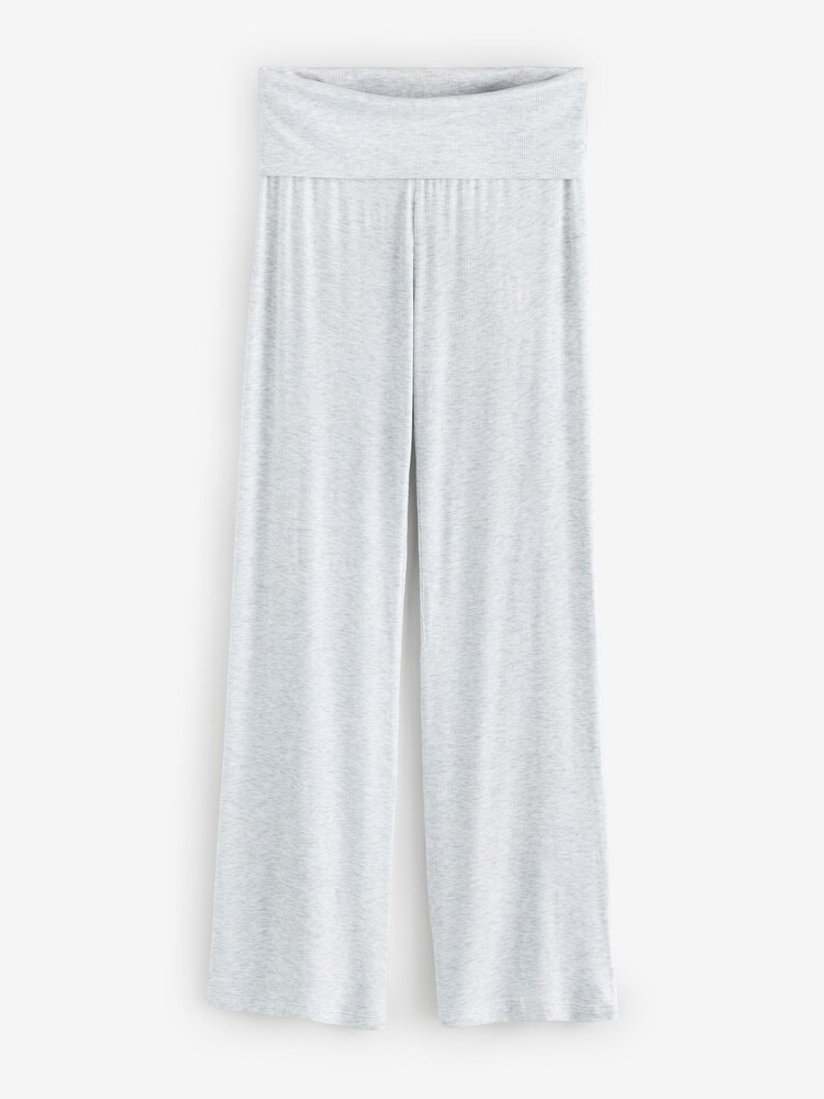 Cotton On Grey Airy Soft Triangle Cami/Roll Waist Joggers - Image 7 of 7