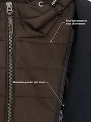 Reiss Boxer R-Flex Gilet-Insert Single-Breasted Blazer - Image 3 de 11