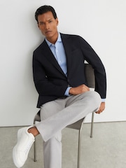 Reiss Boxer R-Flex Gilet-Insert Single-Breasted Blazer - Image 5 de 11