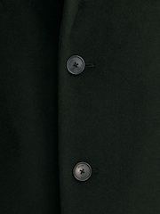 Reiss Green Knight Wool-Blend Single-Breasted Epsom Coat - Image 5 of 8