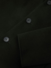 Reiss Green Knight Wool-Blend Single-Breasted Epsom Coat - Image 8 of 8