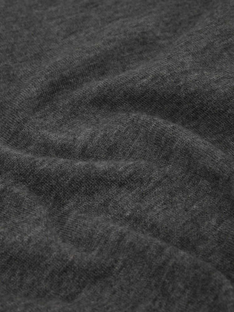 Reiss Charcoal Grey Sadie Merino Wool Crew-Neck Jumper - Image 7 of 7