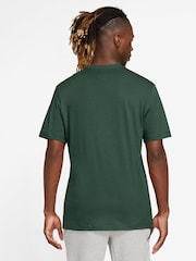 Nike Fir Green Short Sleeve Club T-Shirt - Image 2 of 3
