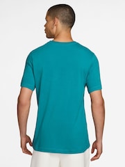 Azul Energia - Camiseta de treino Nike Dri-FIT - Imagem 2 de 3