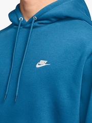 Nike Aurora Blue Club Pull Over Hoodie - Image 3 of 3