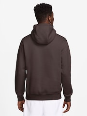 Nike Baroque Brown Club Pull Over Hoodie - Image 2 of 3