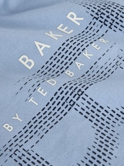 Baker by Ted Baker Blue/Navy 3 Pack Long Sleeve Pyjamas - Image 10 of 12