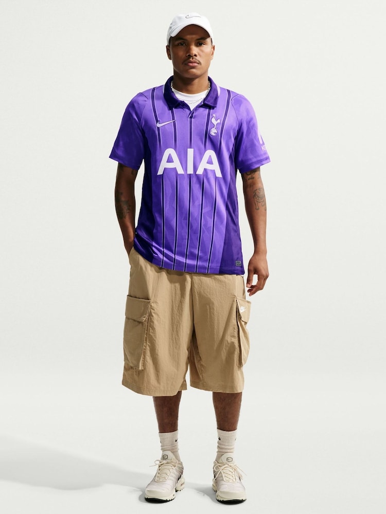 Nike Purple Smoke Tottenham Hotspur 2026/27 Stadium Third Kit T-Shirt - Image 1 of 8