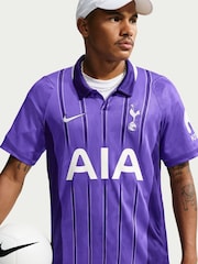 Nike Purple Smoke Tottenham Hotspur 2026/27 Stadium Third Kit T-Shirt - Image 3 of 8