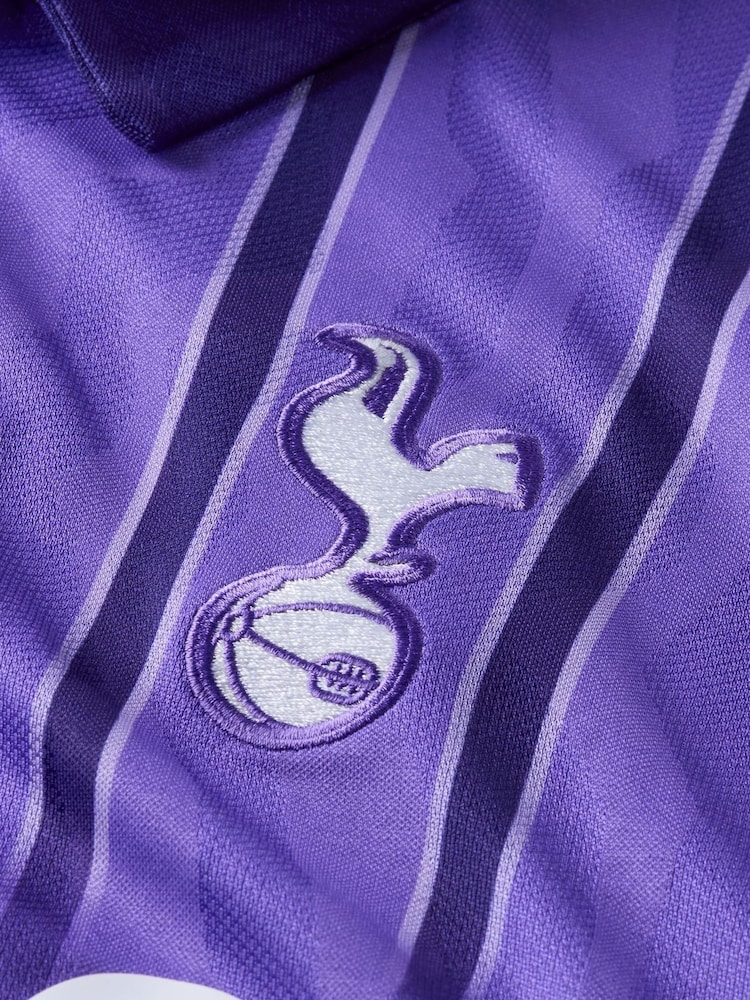 Nike Purple Smoke Tottenham Hotspur 2026/27 Stadium Third Kit T-Shirt - Image 8 of 8