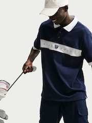 Blå - Nike Fairway Fresh Dri-FIT golfpoloskjorte - Bilde 4 av 5