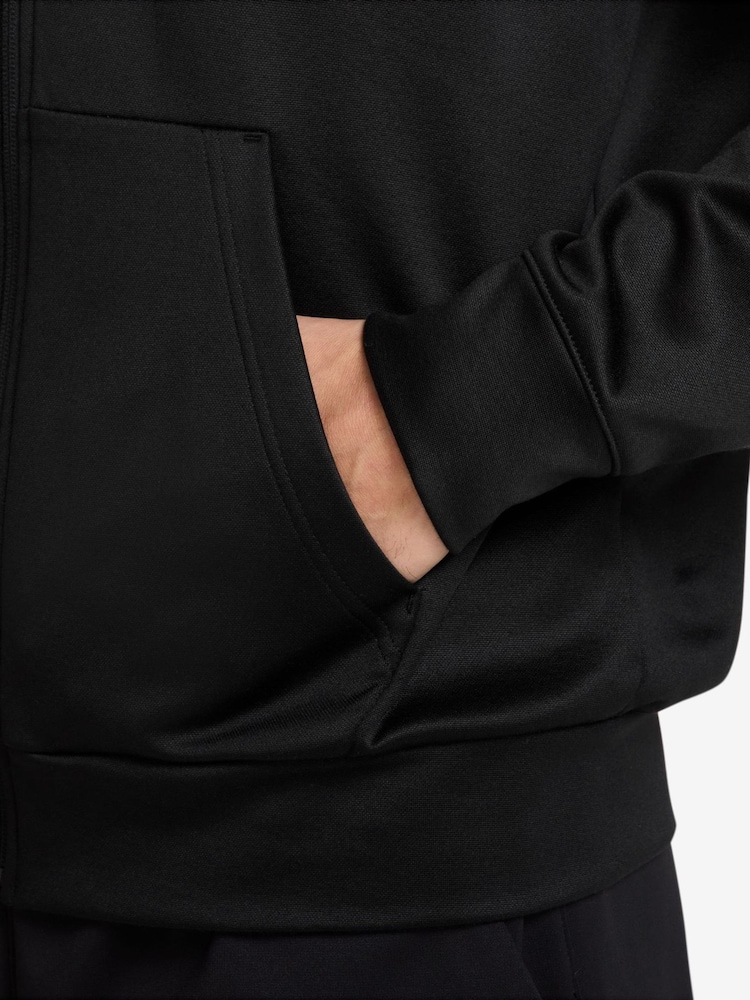 Sort - Nike Therma-FIT Flex Fleece Trænings-hættetrøje med lynlås - Billede 3 af 3