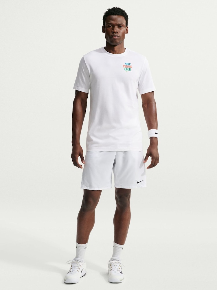Nike White Court Dri-FIT Tennis T-Shirt - Image 1 of 5