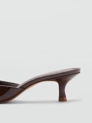 Mango Brown Kitten Heels - Image 3 of 3