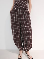 Mango Red Balloon Trousers - Image 1 of 5