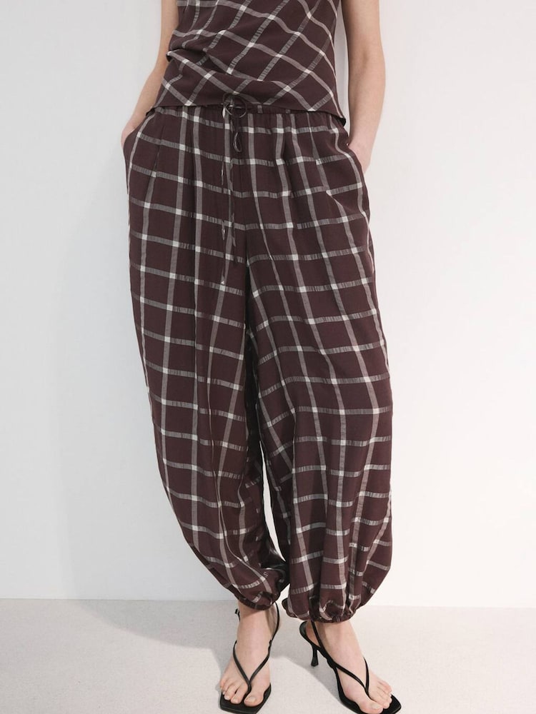 Mango Red Balloon Trousers - Image 1 of 5