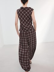 Mango Red Balloon Trousers - Image 3 of 5