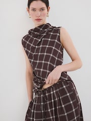 Mango Red Balloon Trousers - Image 4 of 5