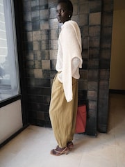 Mango Nude Balloon Trousers - Image 2 of 5