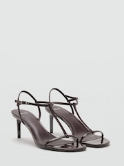 Mango Brown T-Bar Heels - Image 1 of 3