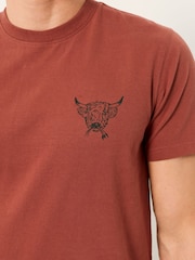 FatFace Short Sleeve Graphic T-Shirts - תמונה 4 מתוך 7