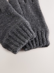 Grey Thinsulate Knitted Gloves - Image 4 of 5