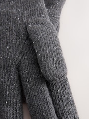 Grey Thinsulate Knitted Gloves - Image 5 of 5